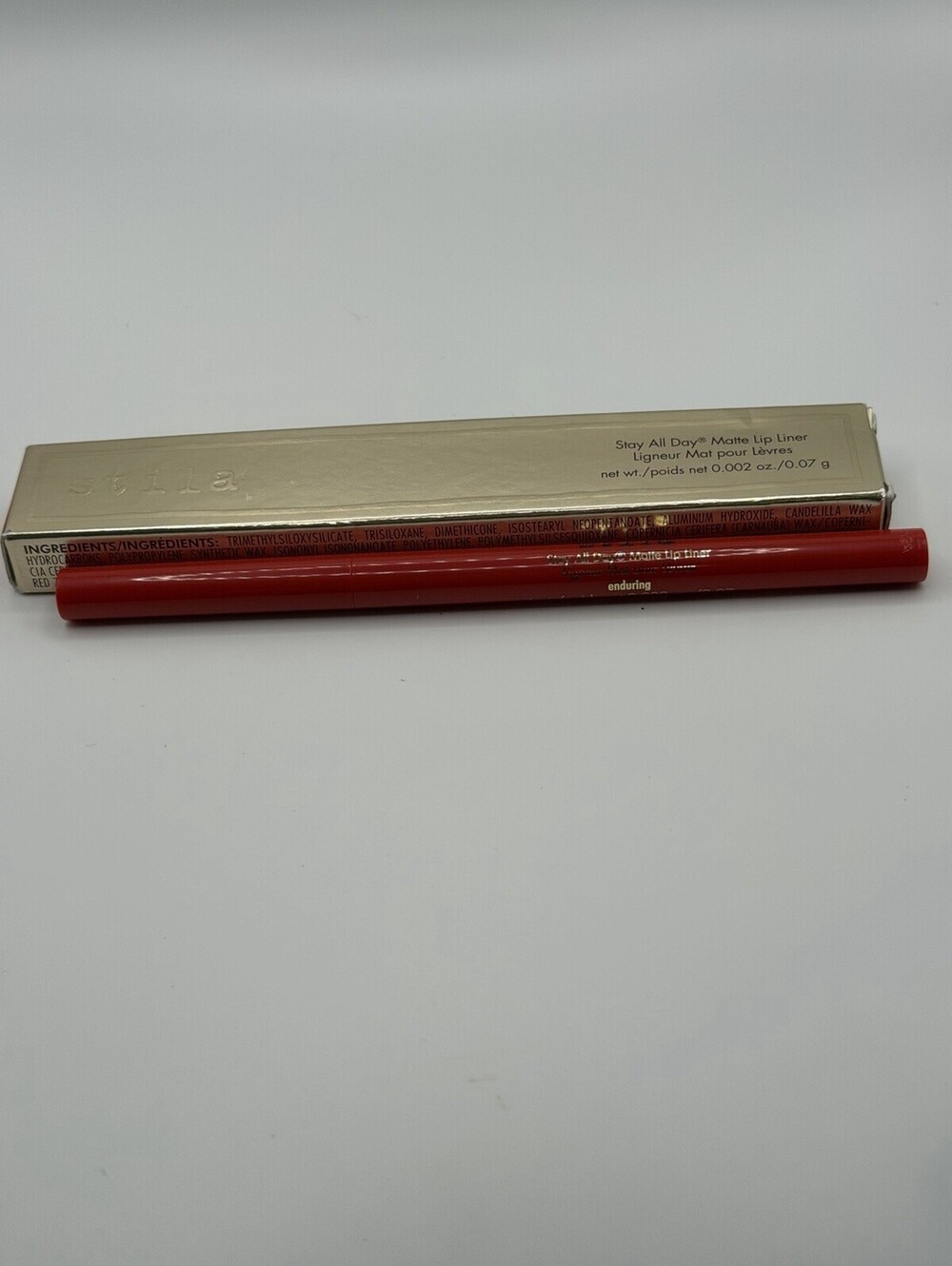 Stila Stay All Day Matte Lip Liner ENDURING 0.002 oz 0.07g NEW IN BOX